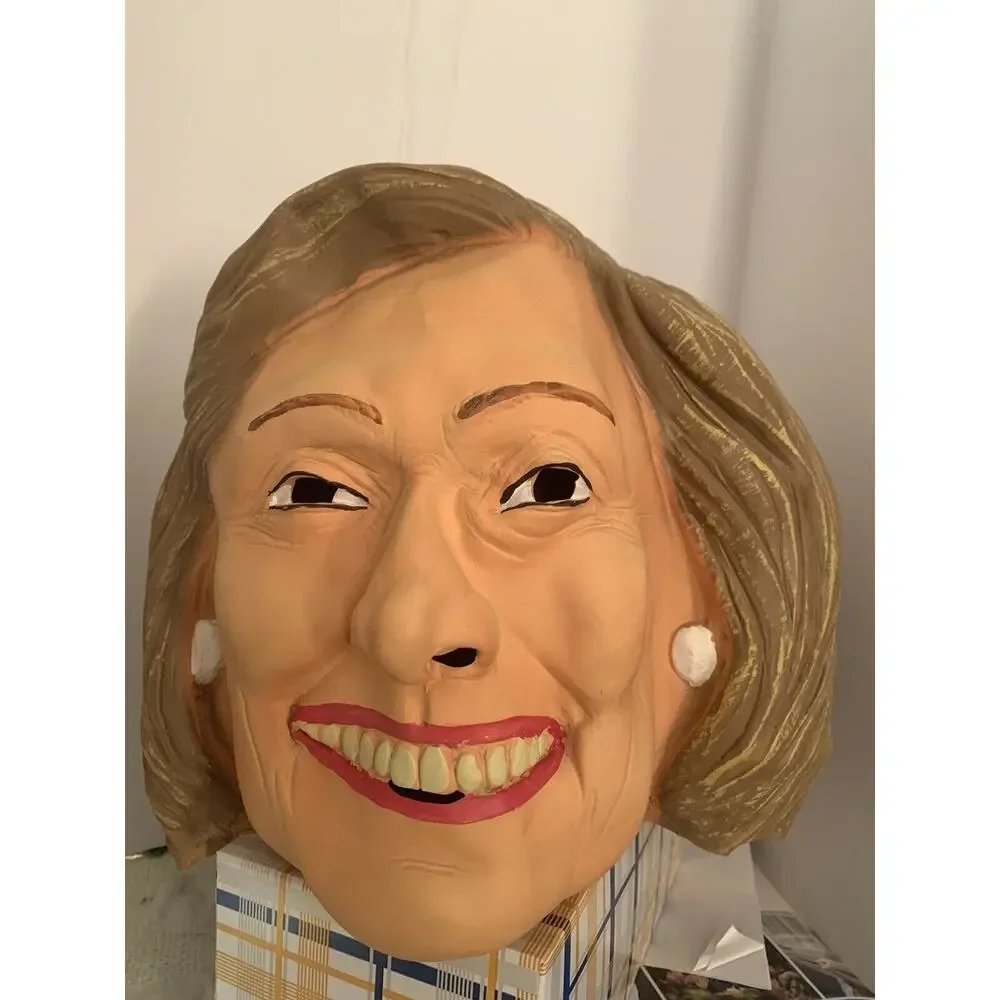 Hilary Clinton Adult Halloween Dress Up Political Costume Mask, One Size